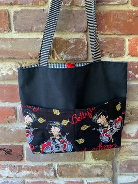 Homemade Cloth Betty Boop Purse